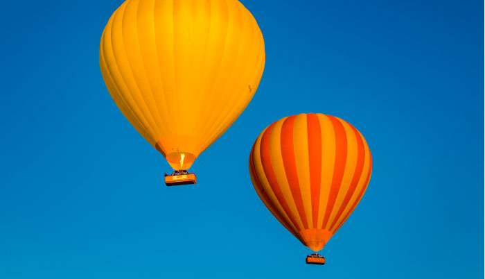 VSR Hot air balloons by Brent Randall